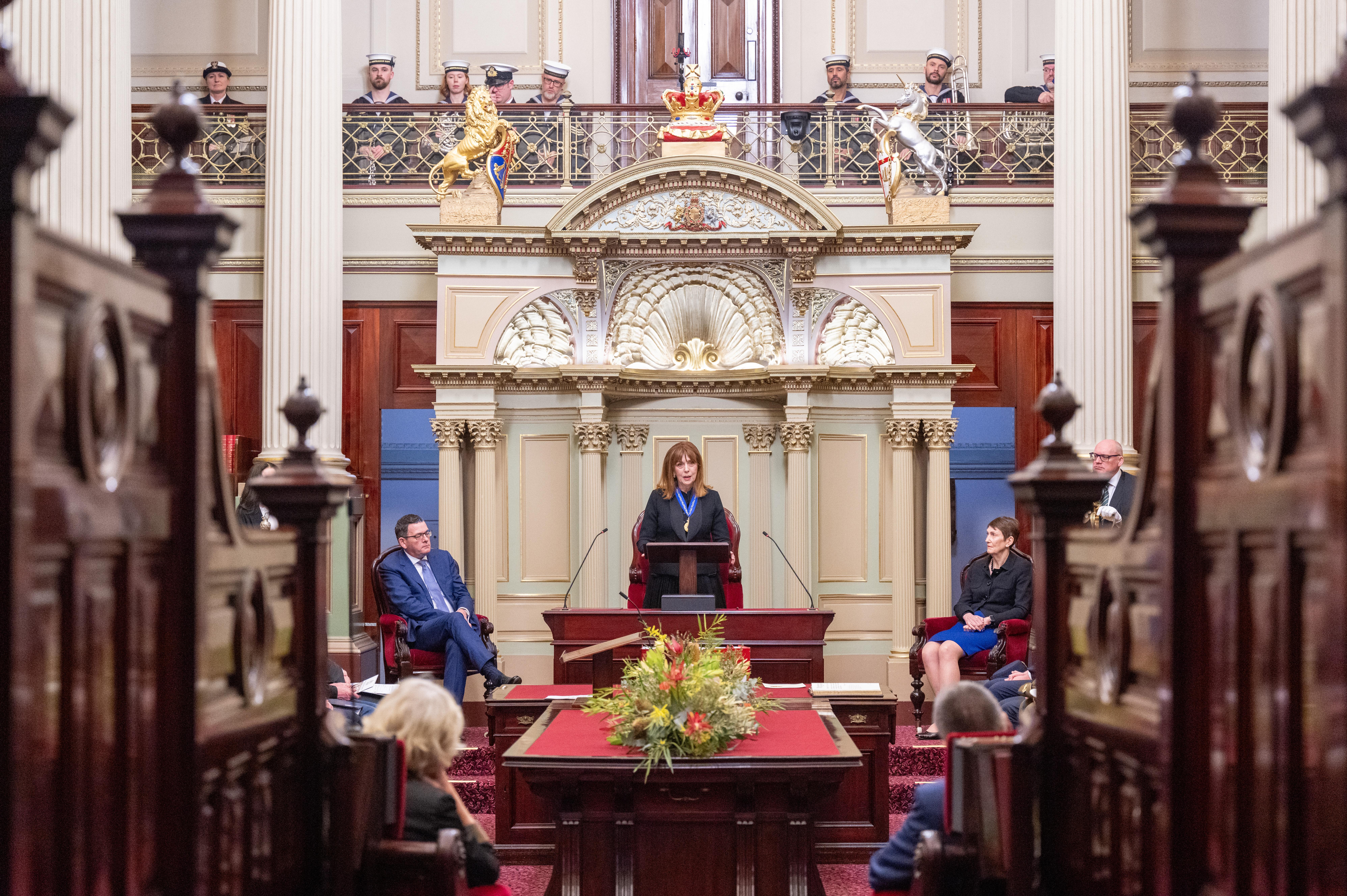 Inauguration of the Governor of Victoria